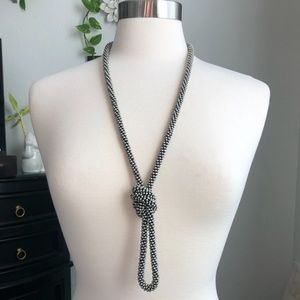 Silver Knot Necklace